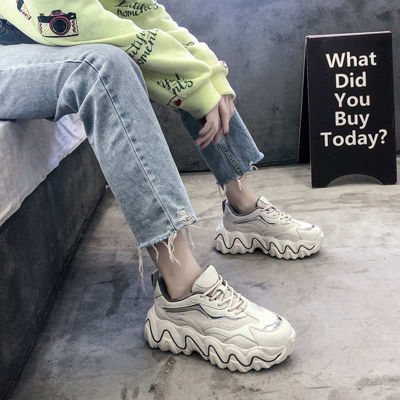 Sneakers White Casual Shoes Ladies