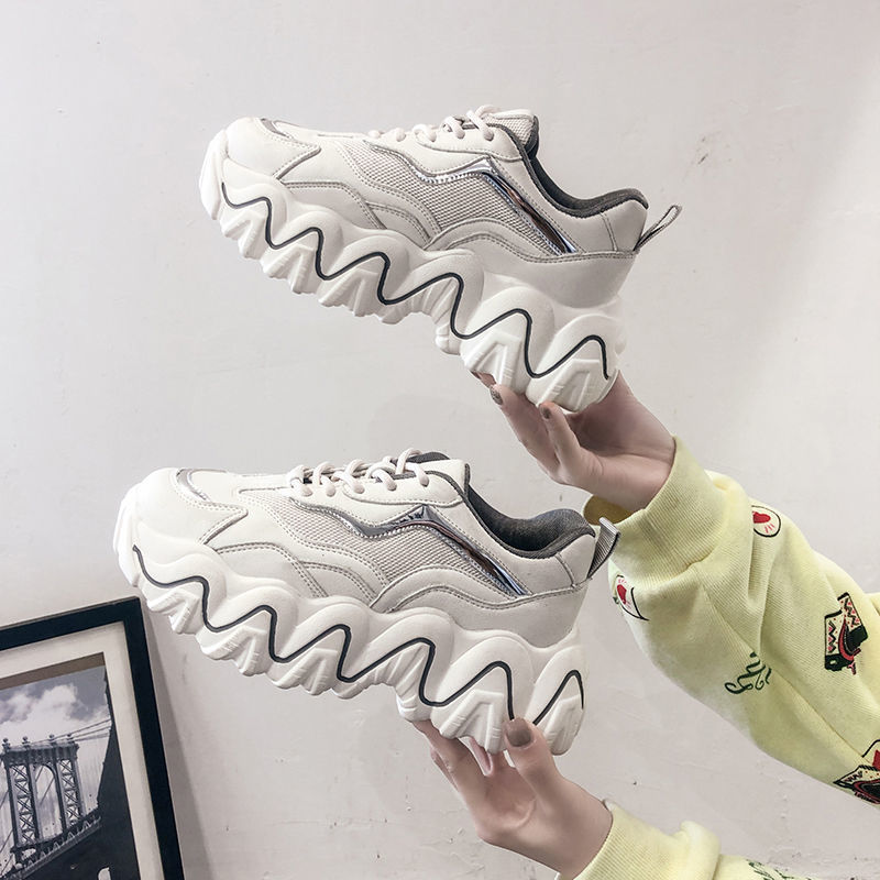 Sneakers White Casual Shoes Ladies