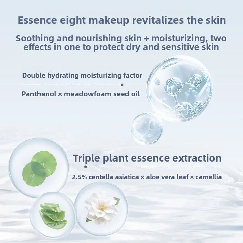 Flower Knows Shell's Jewel Collection Makeup Mini Color Correcting Primer Face Milk Brightening and Holding Make Up Concealer
