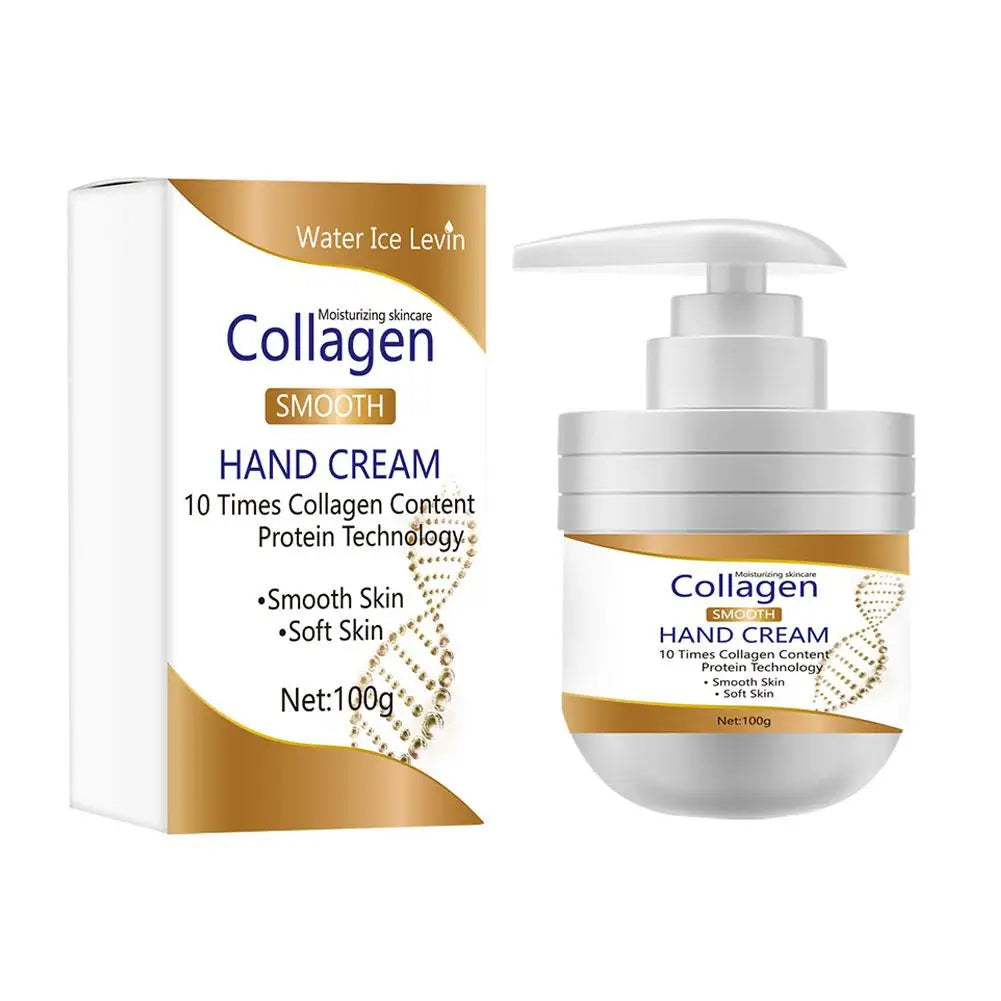 Hydrating Hands Cream Collagen Hand And Foot Cream,Replenishes Skin Collagen Moisturizes Hands,Collagen Hand Cream Skin Care