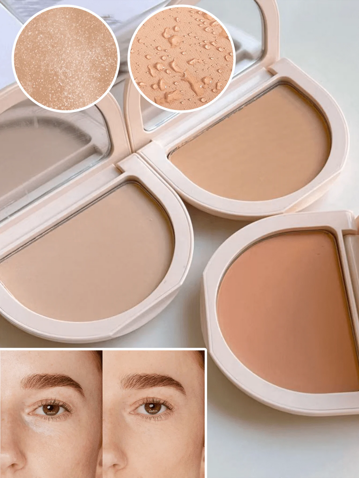 Concealer powder, oil-control and setting makeup, no caking, 8g