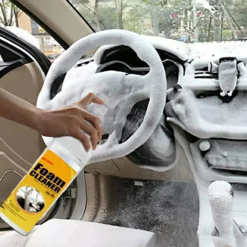 F10036-Multi-purpose Foam Cleaner Spray, Car Interior & Household All-Round Stain Removal Foam Cleaning Agent