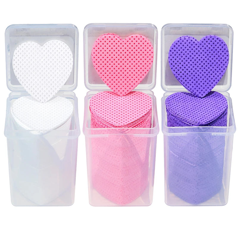 Wholesale 200pc Gel Nail Polish Remover Wipes Cleaner Manicure Nail Remover Lint-Free Cotton Wipes Cleaner Paper Pad Makeup Tool