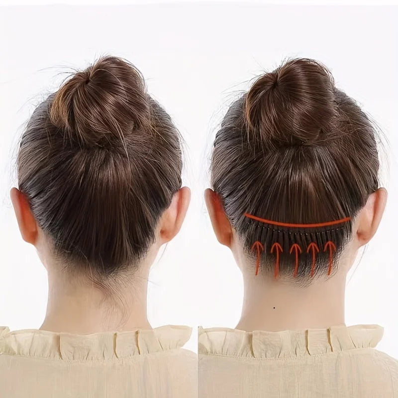 3pcs Multifunctional Hair Comb, Wave Hair Clips for Bangs Hair Holder, Broken Hair, Hair Band Inverted Comb, Hairpin
