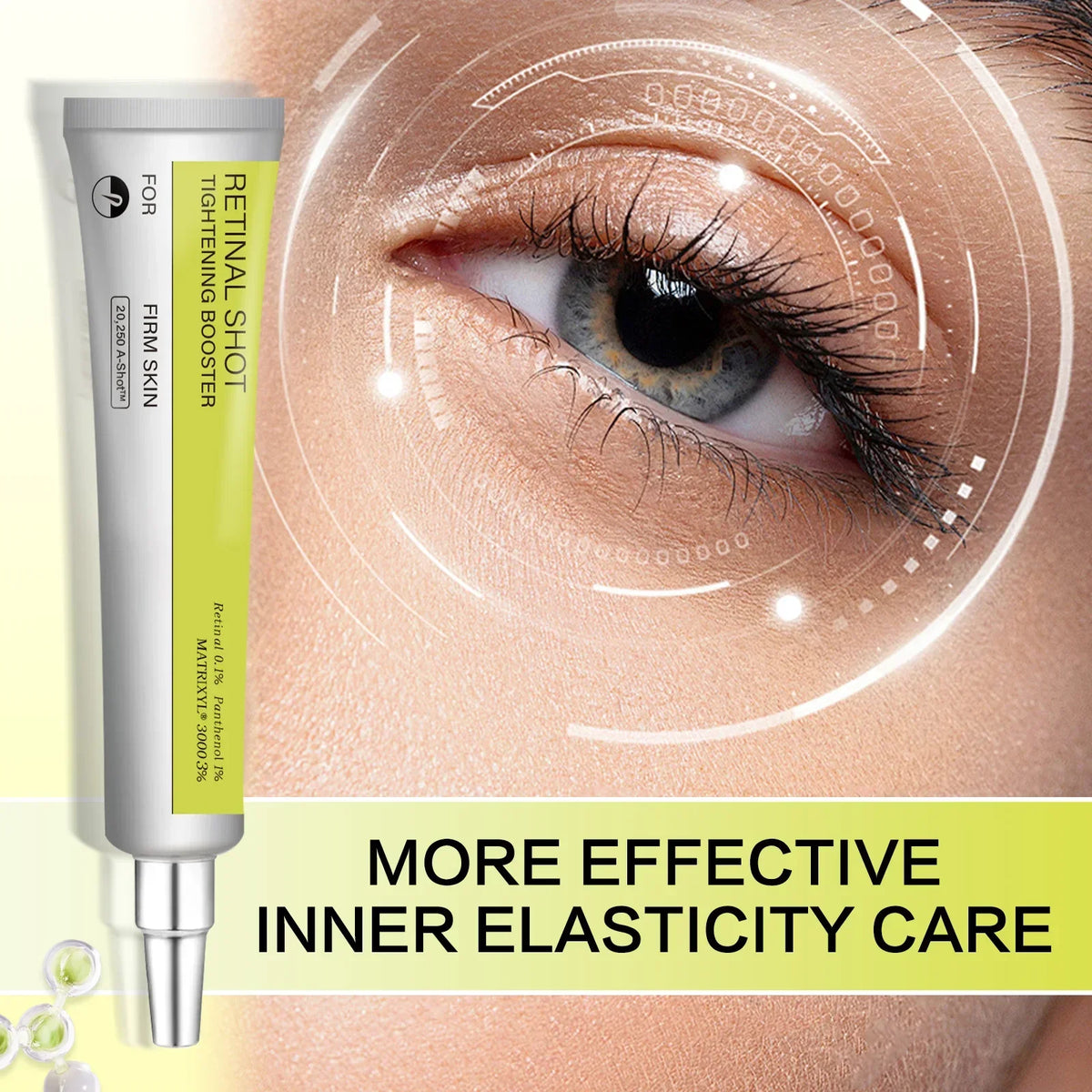 Retinol VC Face Cream Eye Serum Firming Lifting Hydrating Smooth Dark Circles Boost Skin Elasticity Natural Glow Moisturizer