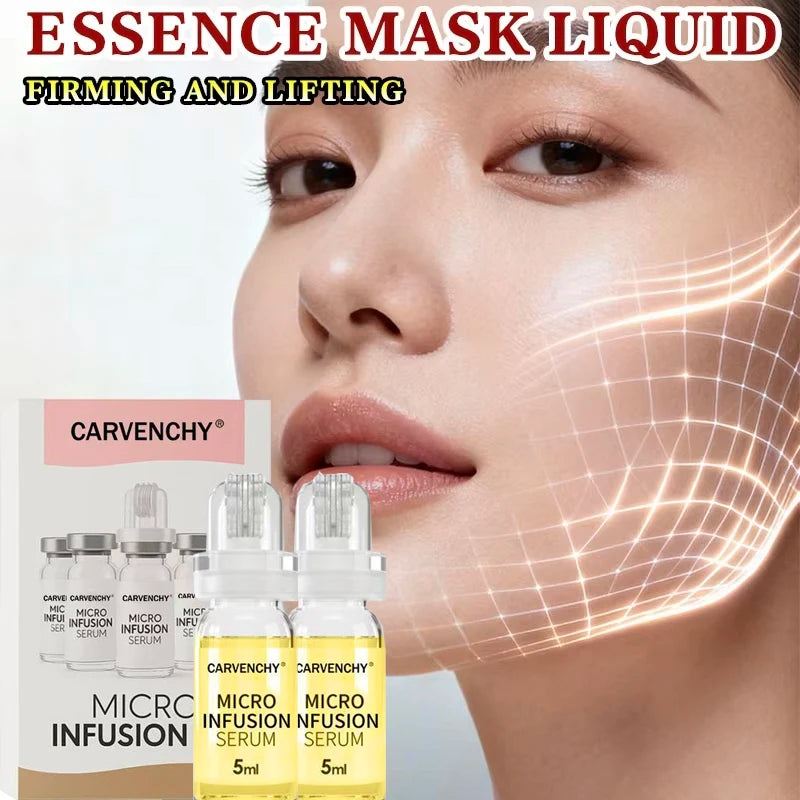 Anti-Wrinkle・Firming・Pore Minimizing・Hydrating – Korean Micro Molecule Serum Kit with Collagen & Hyaluronic Acid