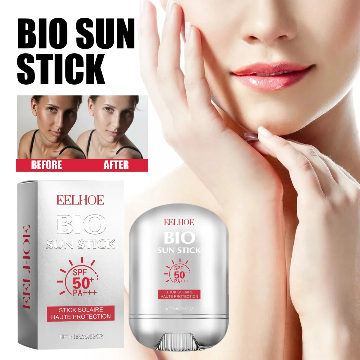 Sunscreen stick Body Face Spf 90+ UV Protective Cream Sunburn Repair Cream Sun Block Isolation Cream Moisturizing Skin Care