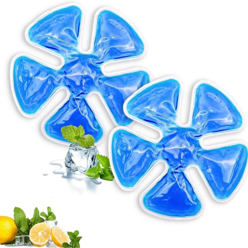 Reusable Gel Cooling Pad, Heat‑Resistant Ice Insert for Hard‑Hat, Motorcycle Helmet & Baseball Cap for Outdoor Heat Relief