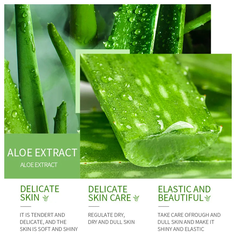 Aloe Vera Gel Moisturizing Cream Facial Brightening Skin Care Product