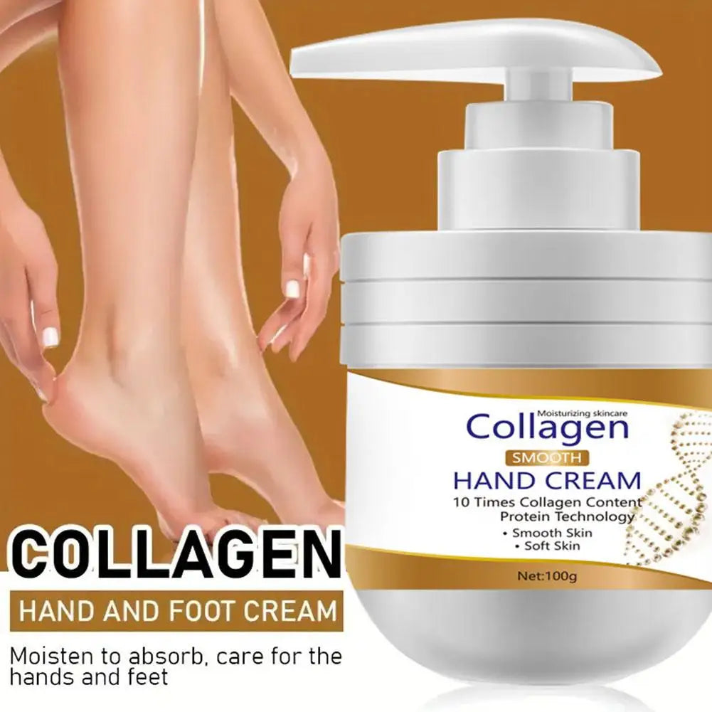Hydrating Hands Cream Collagen Hand And Foot Cream,Replenishes Skin Collagen Moisturizes Hands,Collagen Hand Cream Skin Care