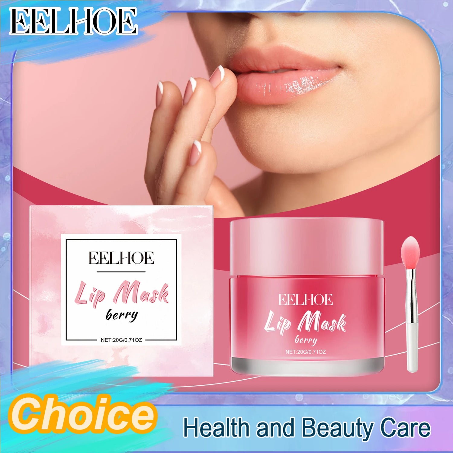 Sleeping Lip Mask Moisturizing Nourishing Hydrate And Dilute Lip Lines Soften Cracked Lips And Remove Dead Skin Jelly Lip Mask