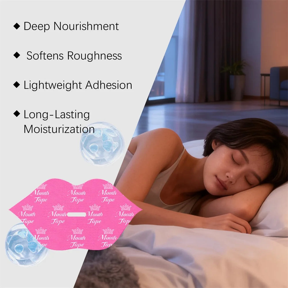 30pcs Collagen Beauty Tape,Deep Moisturizing Lip Mask For Dry Lips,Hydrating Lip Sleep Mask,Collagen Mouth Patch For Women