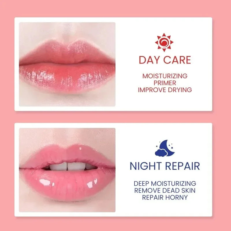 Moisturizing Night Lips Mask Sleeping Lip Care Multiple Colors Cute Makeup Maintenance Lip Anti-Cracking Lip Oil Care Cosmetics