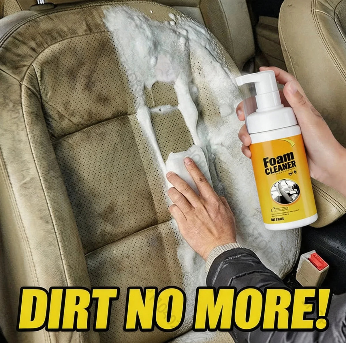 F10036-Multi-purpose Foam Cleaner Spray, Car Interior & Household All-Round Stain Removal Foam Cleaning Agent