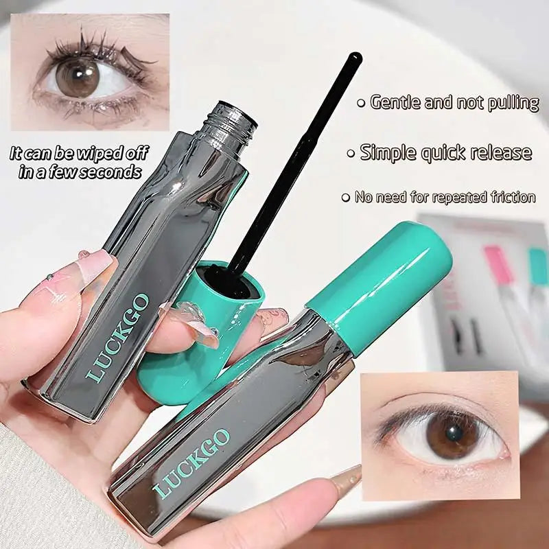 LUCKGO Mascara Remover Quick Unloading Gentle Formula For Lashes de pestaña Remover Portable Makeup Tools