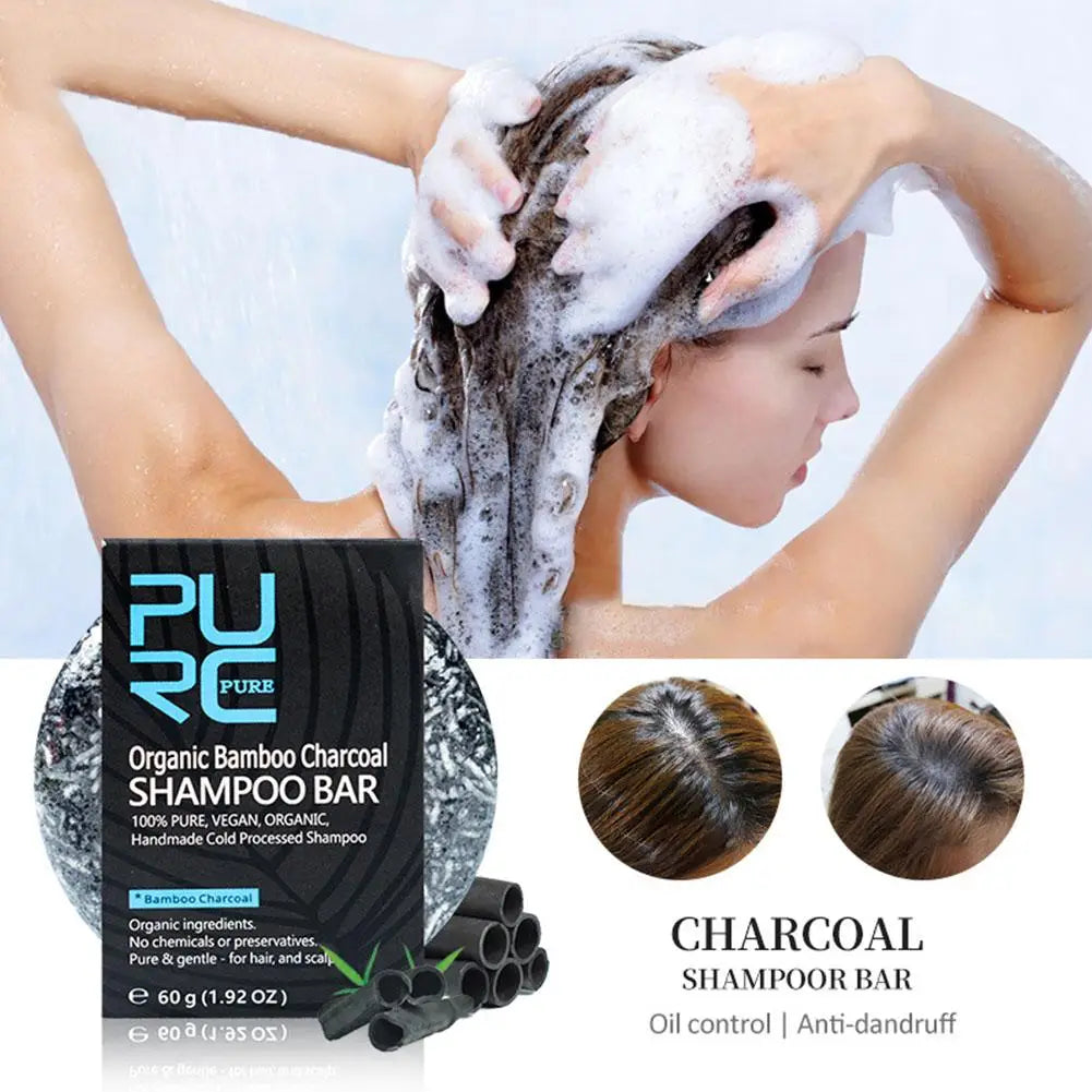 Usmanthus Sinensis Shampoo Soap Herbal Dandruff Removal Shampoo Bar Oil Control Scalp Cleansing Hair Care Soap Hair Accessories