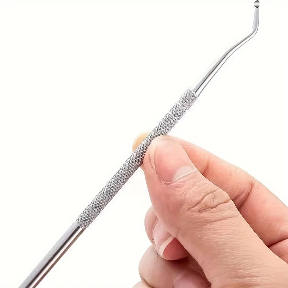 1/10Pcs Ingrown Toenail Pedicure Tool Stainless Fingernail Care Set for Relief Manicure Tools Deep Cleaning Nail Grooves