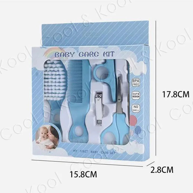 6-Piece Baby Grooming Kit Set, Complete Safe Nail & Hair Care for Newborns and Toddlers