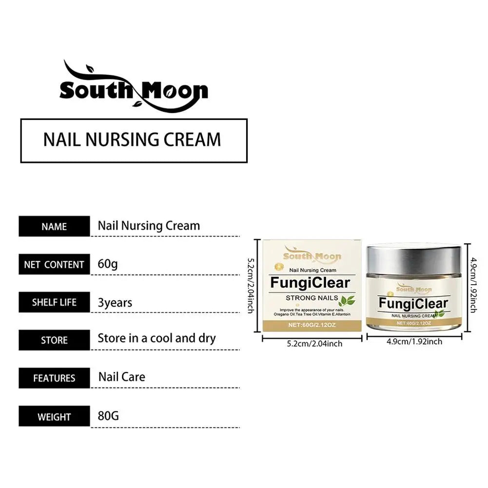 Daily Nail Conditioner Cream Moisturizing Cuticle Repair Strengthening Shine Boosting Gentle Care Non Irritating Hand Foot Nail