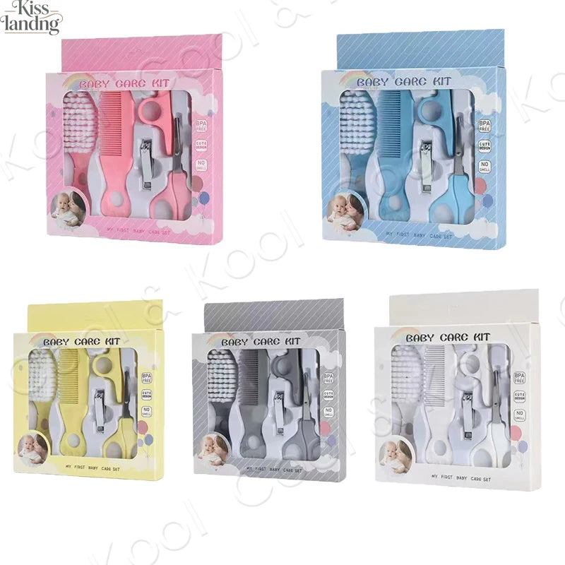 6-Piece Baby Grooming Kit Set, Complete Safe Nail & Hair Care for Newborns and Toddlers