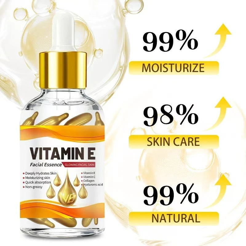 Single-Dose Vitamin C + E Capsule Serum with Squalane | Visibly Brightens, Restores Radiance, No Residue
