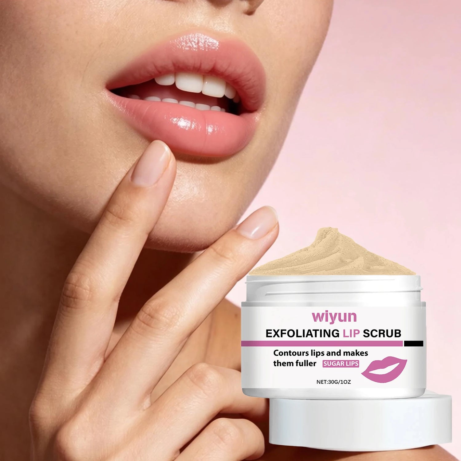 Exfoliating Lip Scrub Dead Skin Removal Repair Chapped Lip Deep Moisturizing Fade Lip Lines Hydrating Nourishing Plump Lip Care