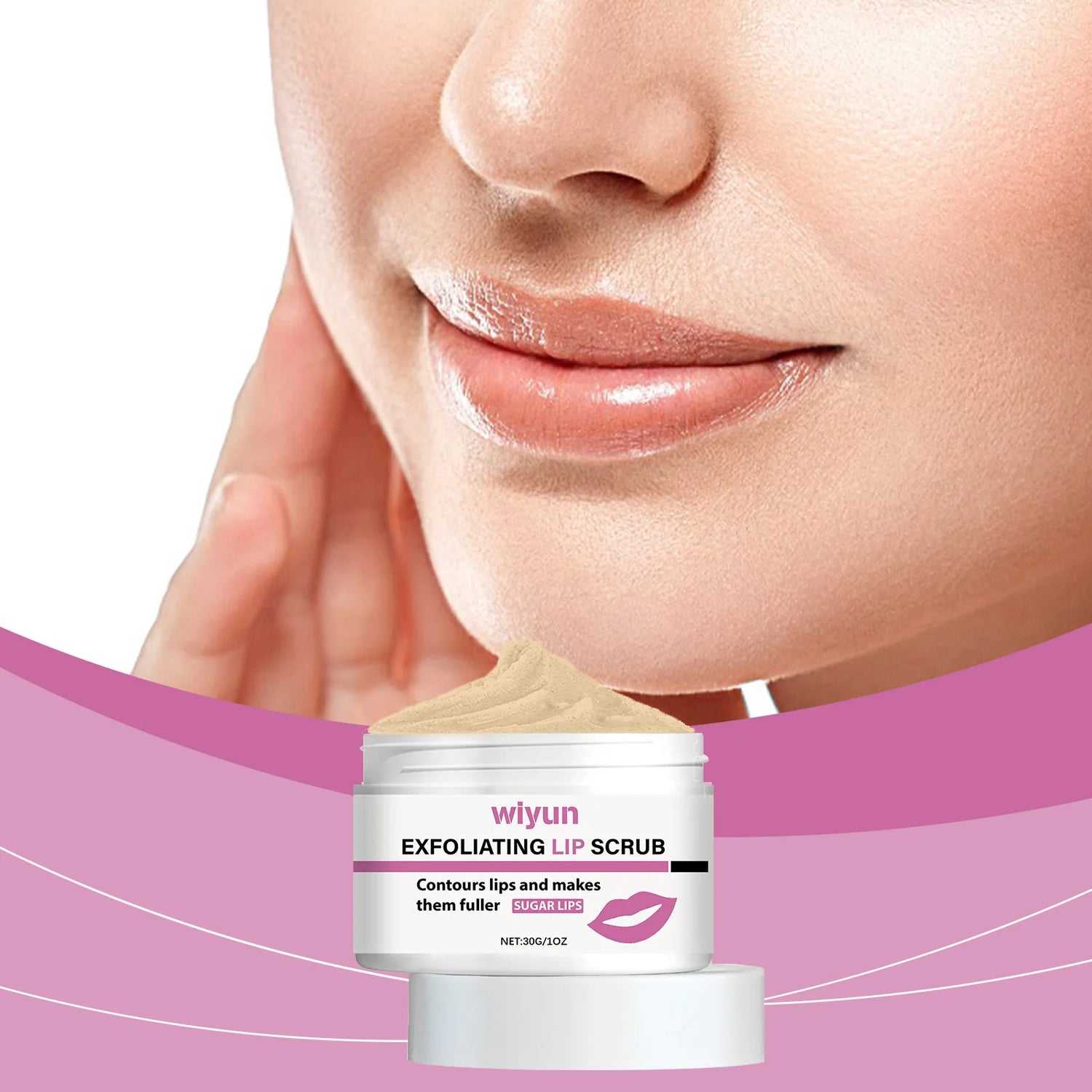 Exfoliating Lip Scrub Dead Skin Removal Repair Chapped Lip Deep Moisturizing Fade Lip Lines Hydrating Nourishing Plump Lip Care