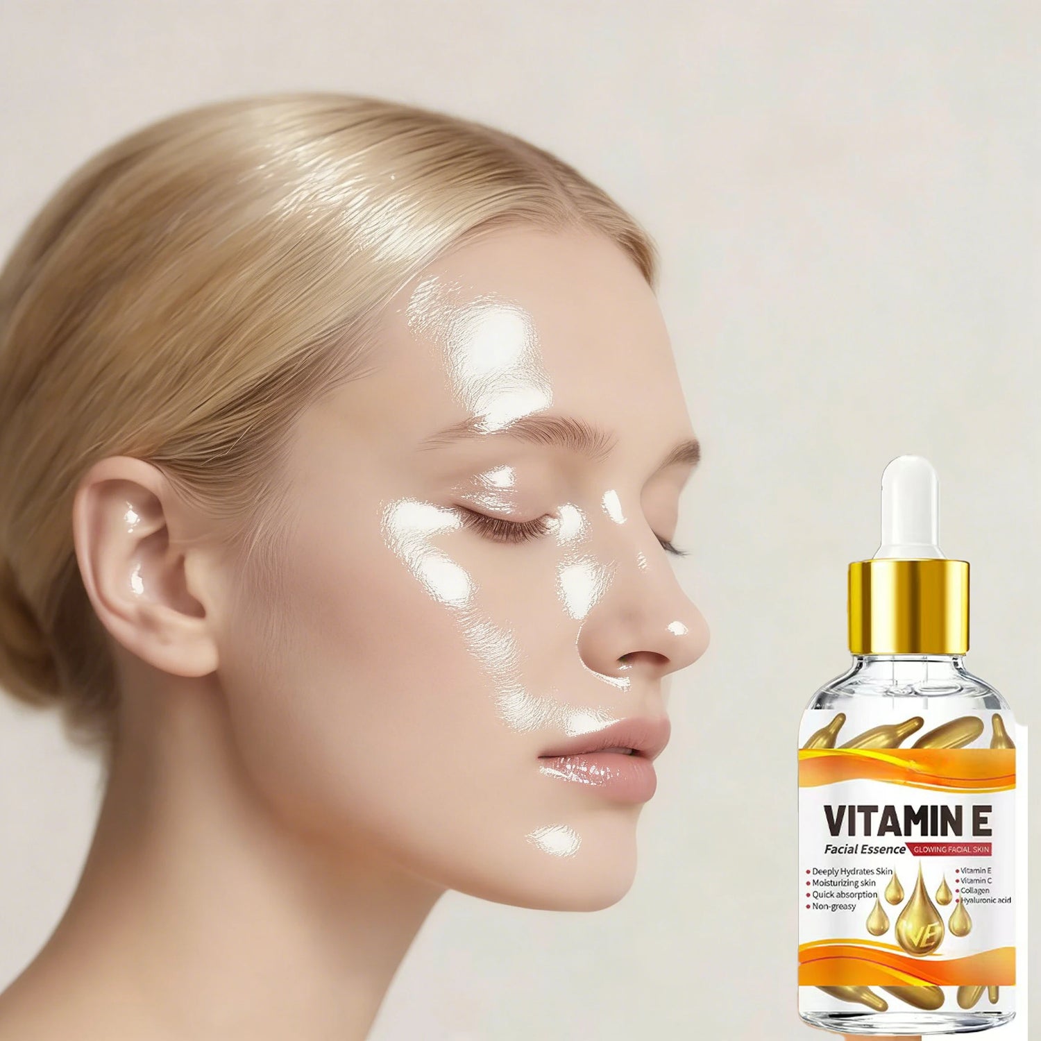 Single-Dose Vitamin C + E Capsule Serum with Squalane | Visibly Brightens, Restores Radiance, No Residue