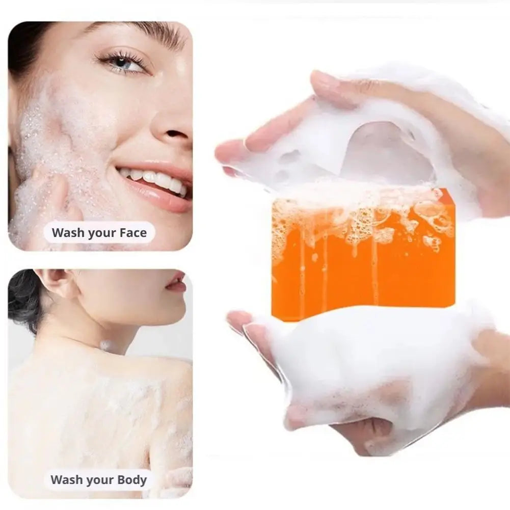 Kojic Acid Soap Deep Cleansing Brightening Soap for Even Skin Tone Radiance Smooth Hydrating Gentle Cleanser for Daily Skin Care